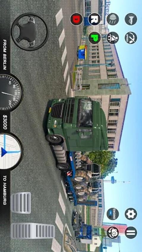 3d真实卡车模拟图1