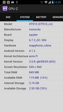 CPUZApp中文版 v1.0.4图2