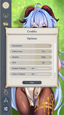 甘雨触摸游戏2.0免费汉化版v1.3.115图3